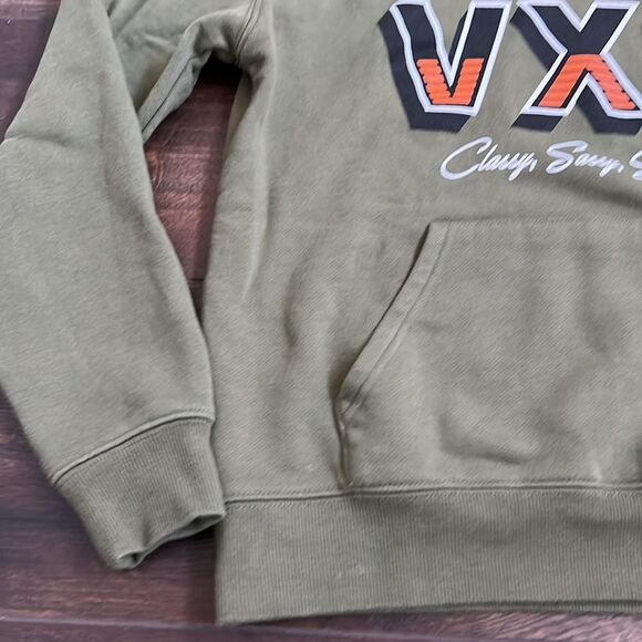 Vixxon by Dixxon Size Small Women's Hoodie Sweatshirt Classy Sassy Savage Green - Picture 5 of 7